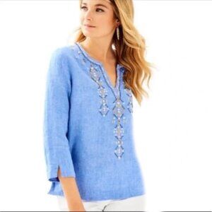 Lilly Pulitzer Amelia Island Tunic Top XS
